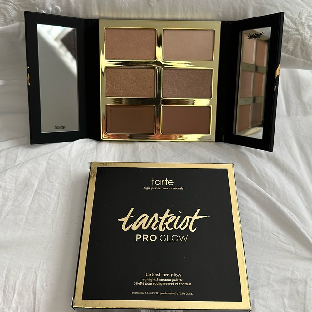 tarteist PRO GLOW highlight & contour palette by tarte